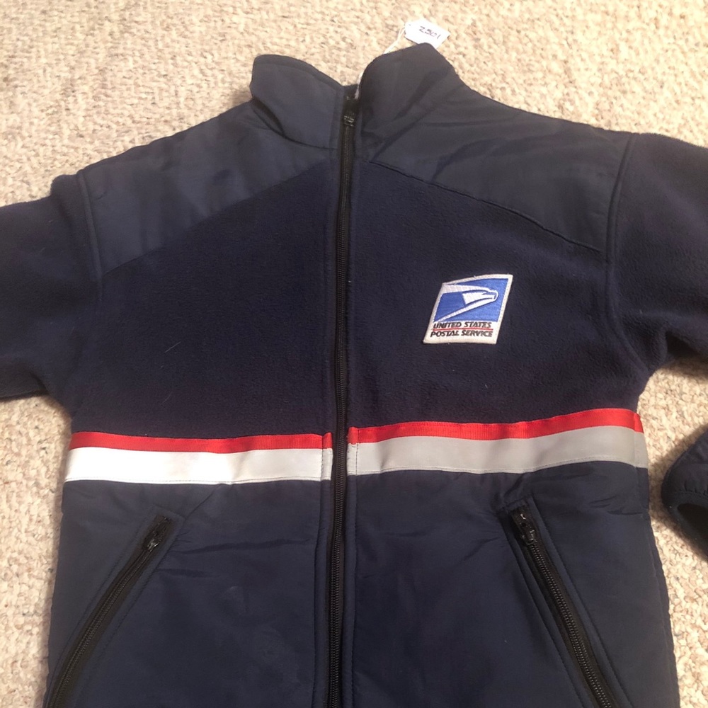 USPS Letter Carrier Fleece Jacket X-Small USA Made
